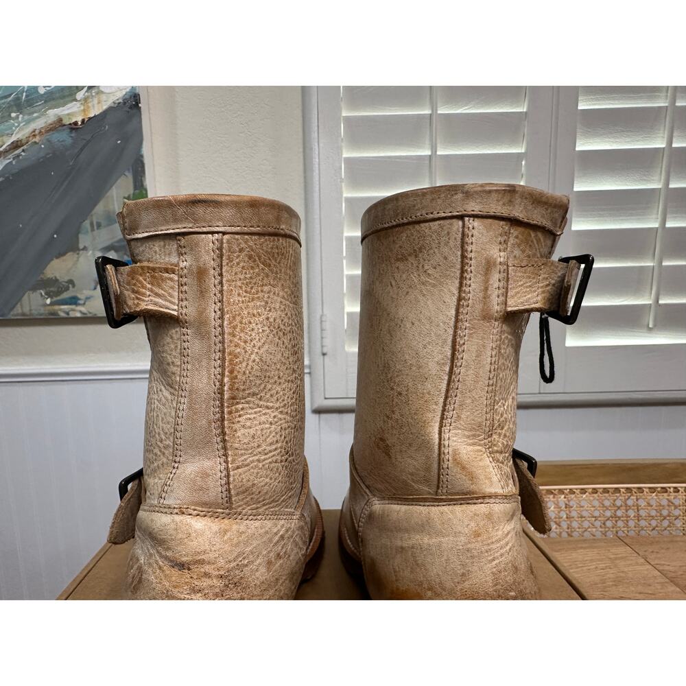 Cleo + Wolf Women's Blaine Fashion Booties Round Toe Tan Leather Size 7.5 NWOB - Picture 13 of 16